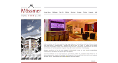 Desktop Screenshot of hotel-moessmer.com