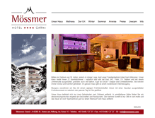 Tablet Screenshot of hotel-moessmer.com